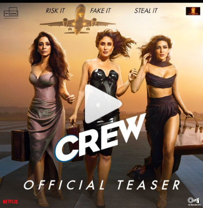 Crew A HighFlying Heist Comedy with Tabu Kareena and Kriti